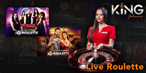 King Johnnie Live casino.